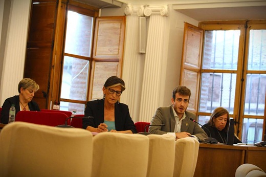 Bancada socialista en el pleno ordinario de septiembre de 2025 // De la Fuente